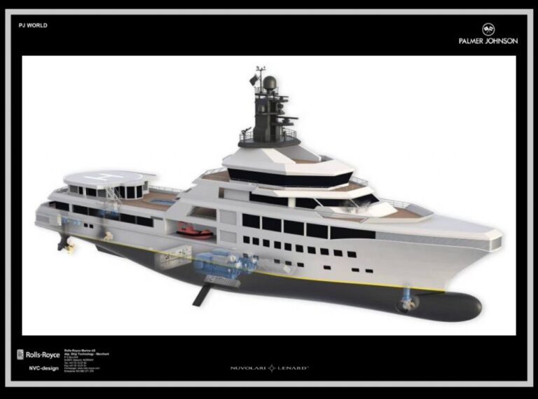 Super Yacht PJ World - Image credit to Palmer Johnson