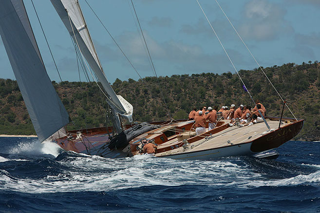 Super yacht GAIA - Credit to Spirit Yachts