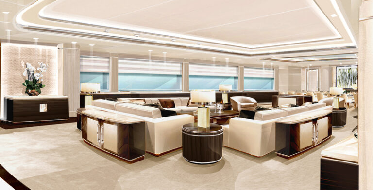 Super yacht OPari3 - Main salon