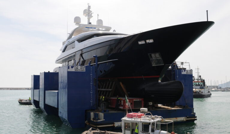 Super yacht Starling launched by Sanlorenzo