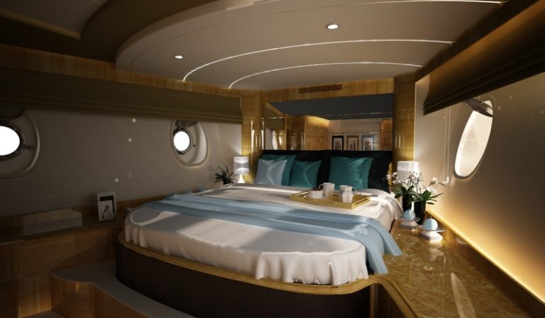 Super yacht Svetlana - Master Cabin