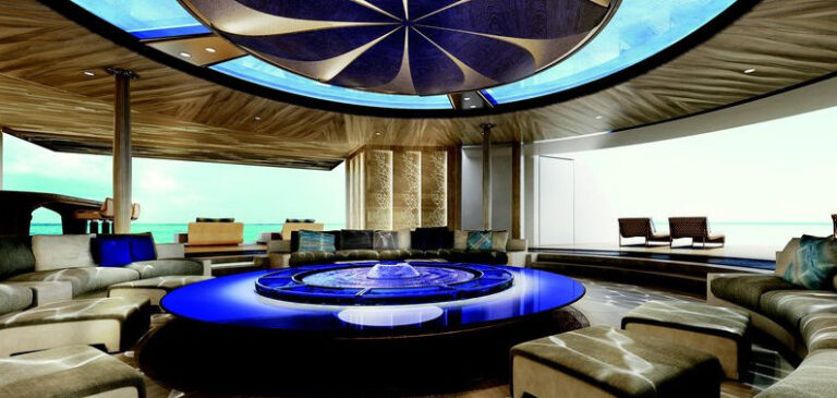 Super yacht Tomorrow project Beach Lounge
