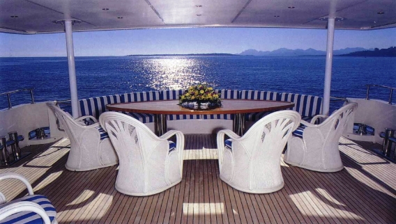 Supertoy -  Aft deck