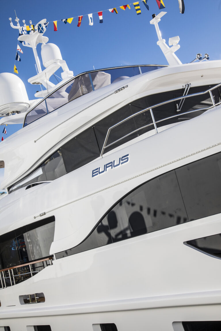 Superyacht EURUS By Benetti - A Delfino Vessel At Launch