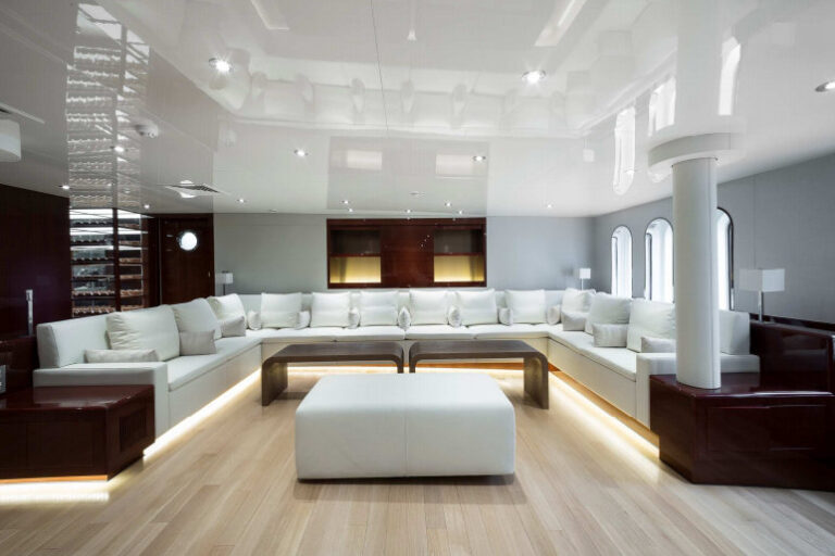 Superyacht Enigma XK - Interior - Photo by ARC Guillaume Plisson