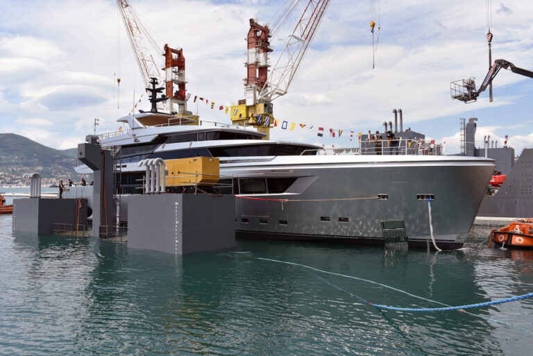 Superyacht H1 Launched By Sanlorenzo