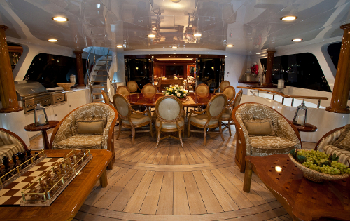 Superyacht KERI LEE III - Upper deck