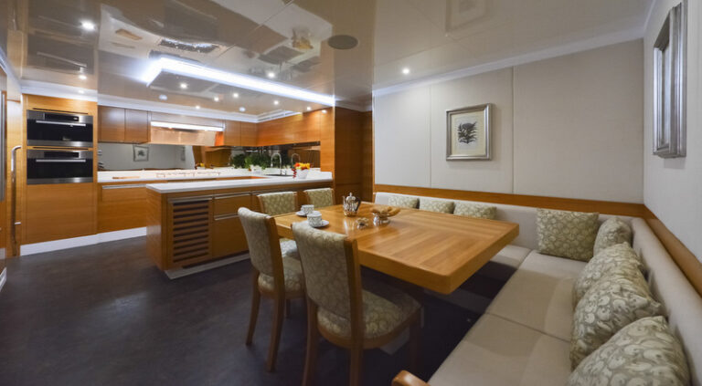 Superyacht Majesty 135 - Galley