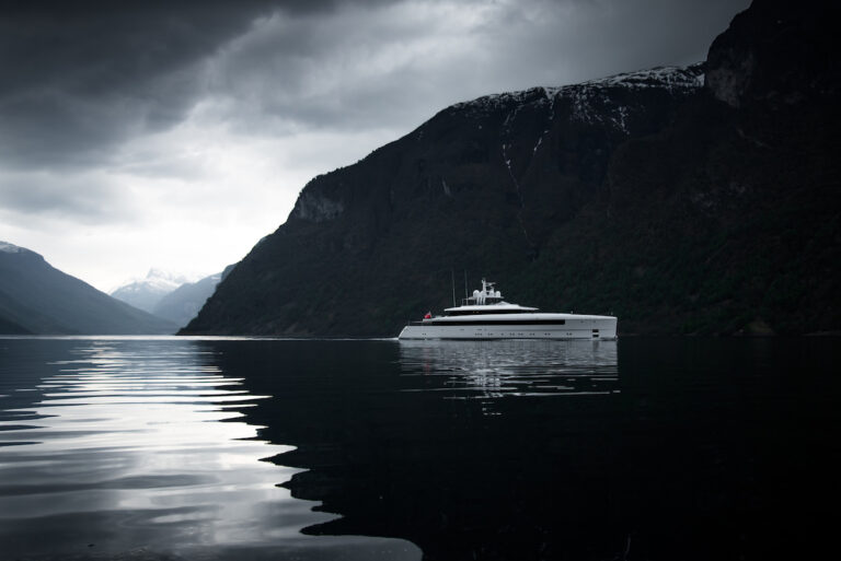 Superyacht NAJIBA In Norway