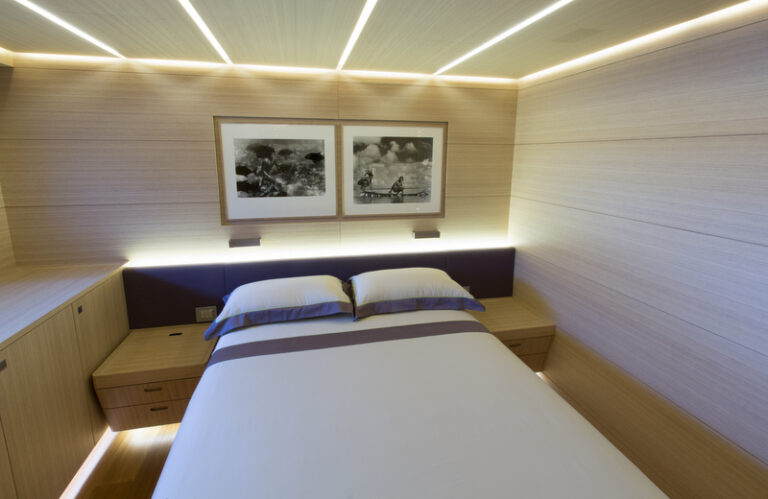 Superyacht Ohana - Cabin Credit Fitzroy Yachts