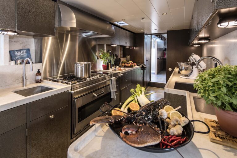 Superyacht PINK GIN VI - Galley