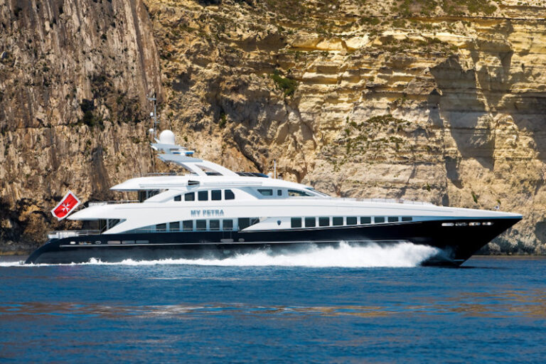 Superyacht Petra - Photo by Franco Pace