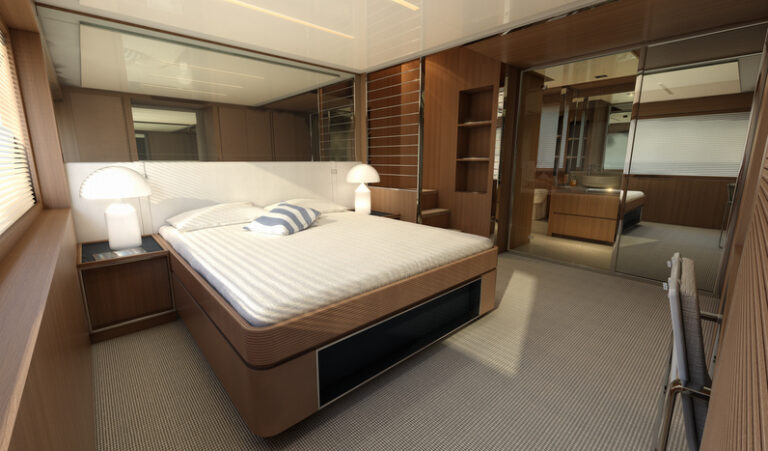 Superyacht Riva 88 Miami - Owners Cabin-001