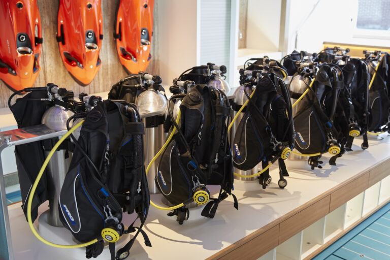 Superyacht SAMAYA - Scuba Diving Equipment
