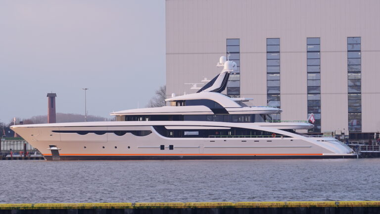 Superyacht SOARING Spotted In Germany