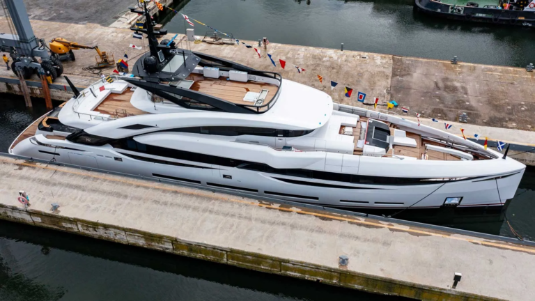 Superyacht UV II Launch