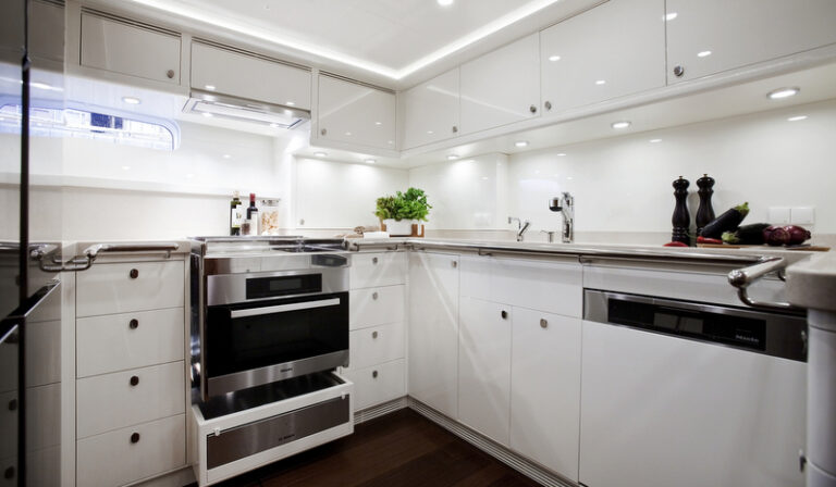 Swan 105 RS Yacht - Galley Photo by Nautors Swan and Eva-Stina Kjellman