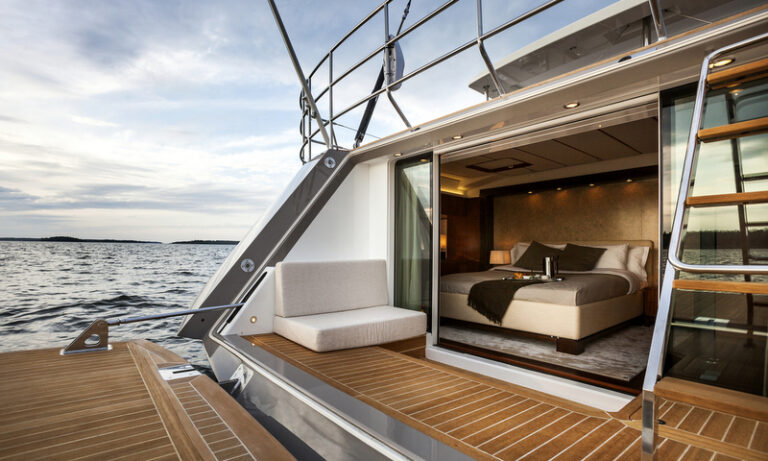 Swan 105 RS Yacht - aft view Photo by Nautors Swan and Eva-Stina Kjellman-001