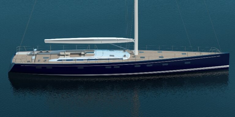 Swan 115 FD superyacht - Image credit to Nautors Swan