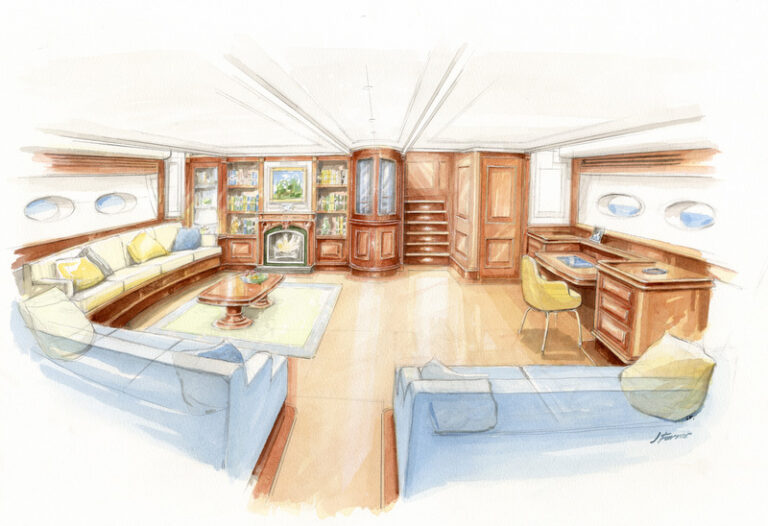 TC126 Yacht - Saloon