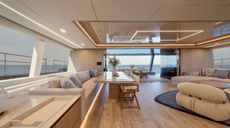 Interior Relaxation Area With Dining