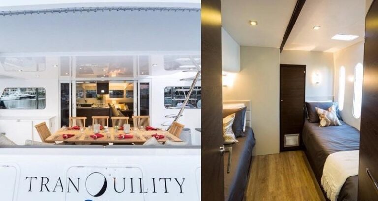 TRANQUILITY - Stern and twin cabin