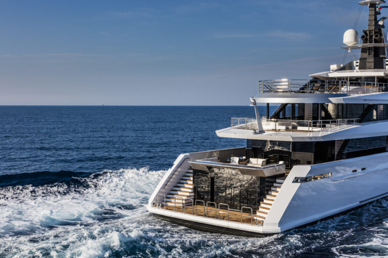 Tankoa Yachts 69 Metre Superyacht Suerte - Aft