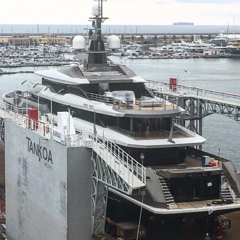 Tankoa Superyacht SOLO Ready For Launch