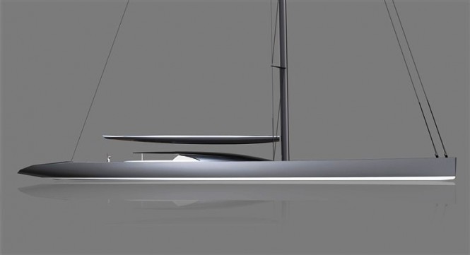 The 66 m Vitters yacht ANATTA - Design by Dubois Naval Architects