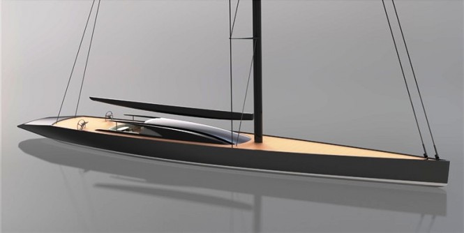 The Sailing yacht ANATTA Design Concept by Dubois Naval Architects