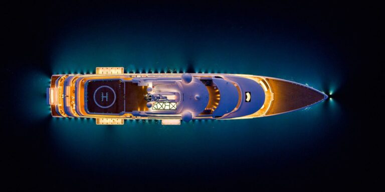 Top View At Night
