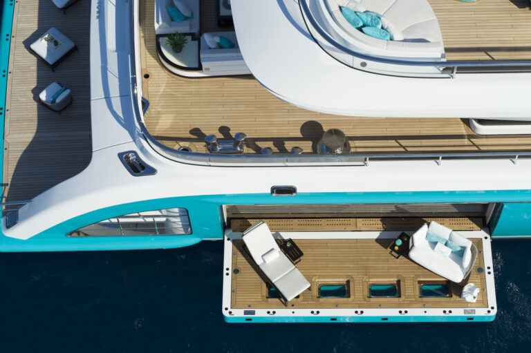 Top View On Fold Out Balcony