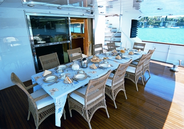 Trinity II -  Aft deck