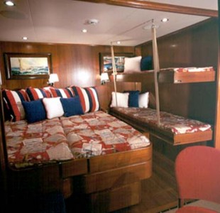 Twin Cabin With A Bunk