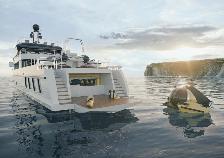Aft View