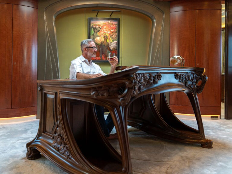 Unique Hand-carved Desk