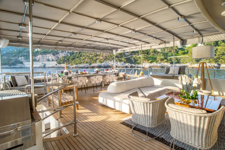 Upper Aft Deck © Edmiston