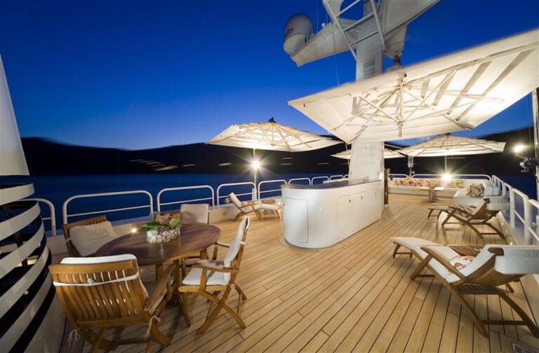 Upper Deck At Night