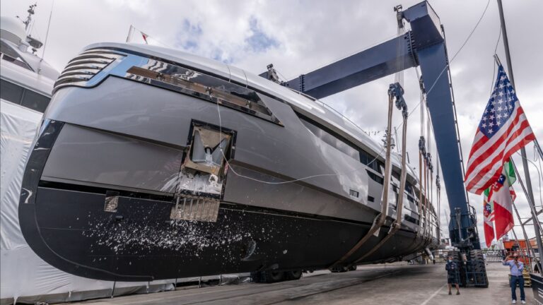 Vector 50 Yacht EIV By Rossinavi Getting Ready For Launch