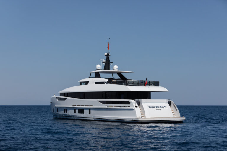 Virgen Del Mar VI Yacht Aft View