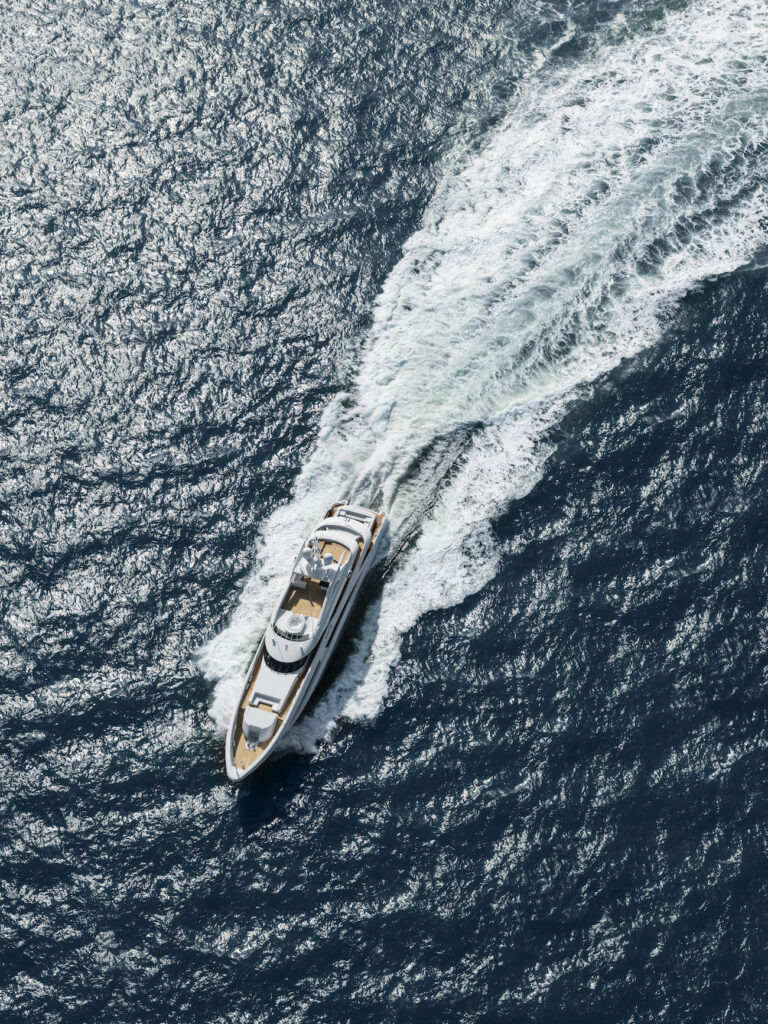 WHITE On Sea Trials