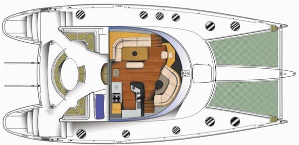 WHY NOT catamaran - layout