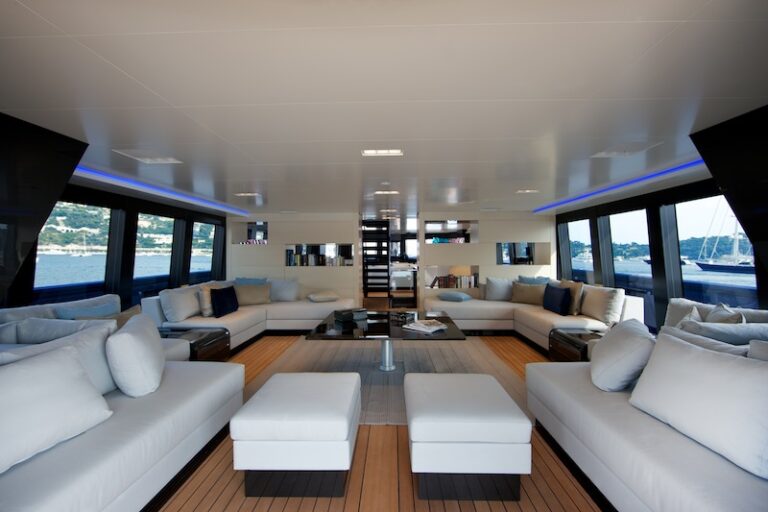 Wally50m Better Place sailing yacht main salon - Photo Toni Meneguzzo