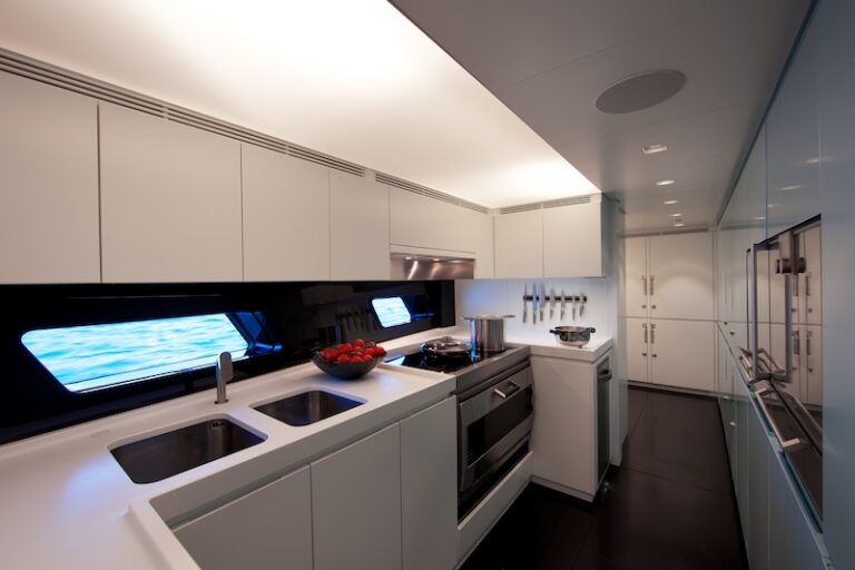 Wally50m yacht Better Place - Galley - Photo Toni Meneguzzo.