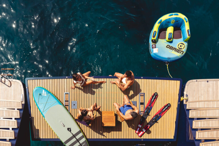 Water Toys Aplenty On Board Luxury Yacht MISCHIEVOUS