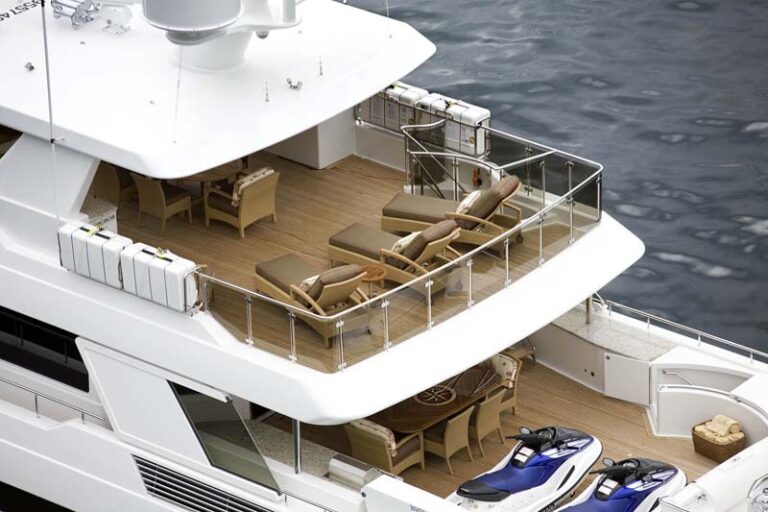 Westport 130 Tri-Deck image Courtesy of Westport Yachts