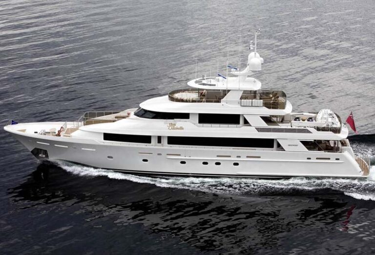 Westport 130 Tri-Deck image Courtesy of Westport Yachts
