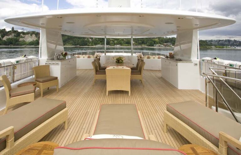 Westport 130 Tri-Deck image Courtesy of Westport Yachts