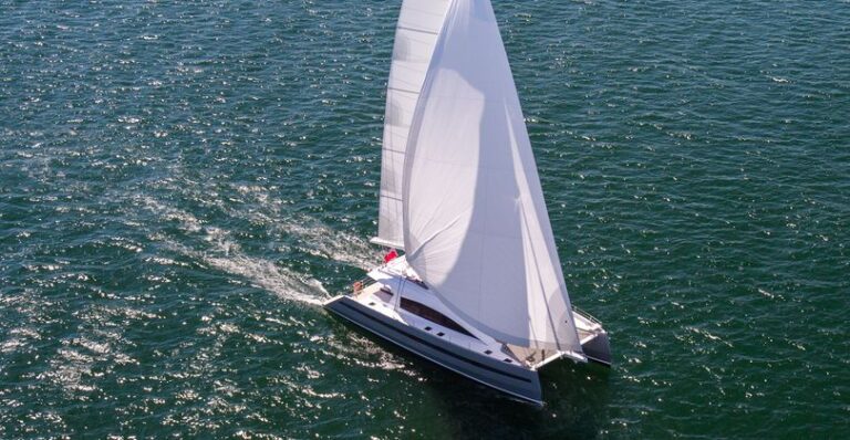 WindQuest Yacht under sail