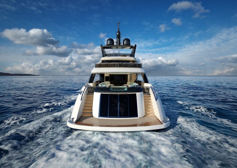 Aft View Running